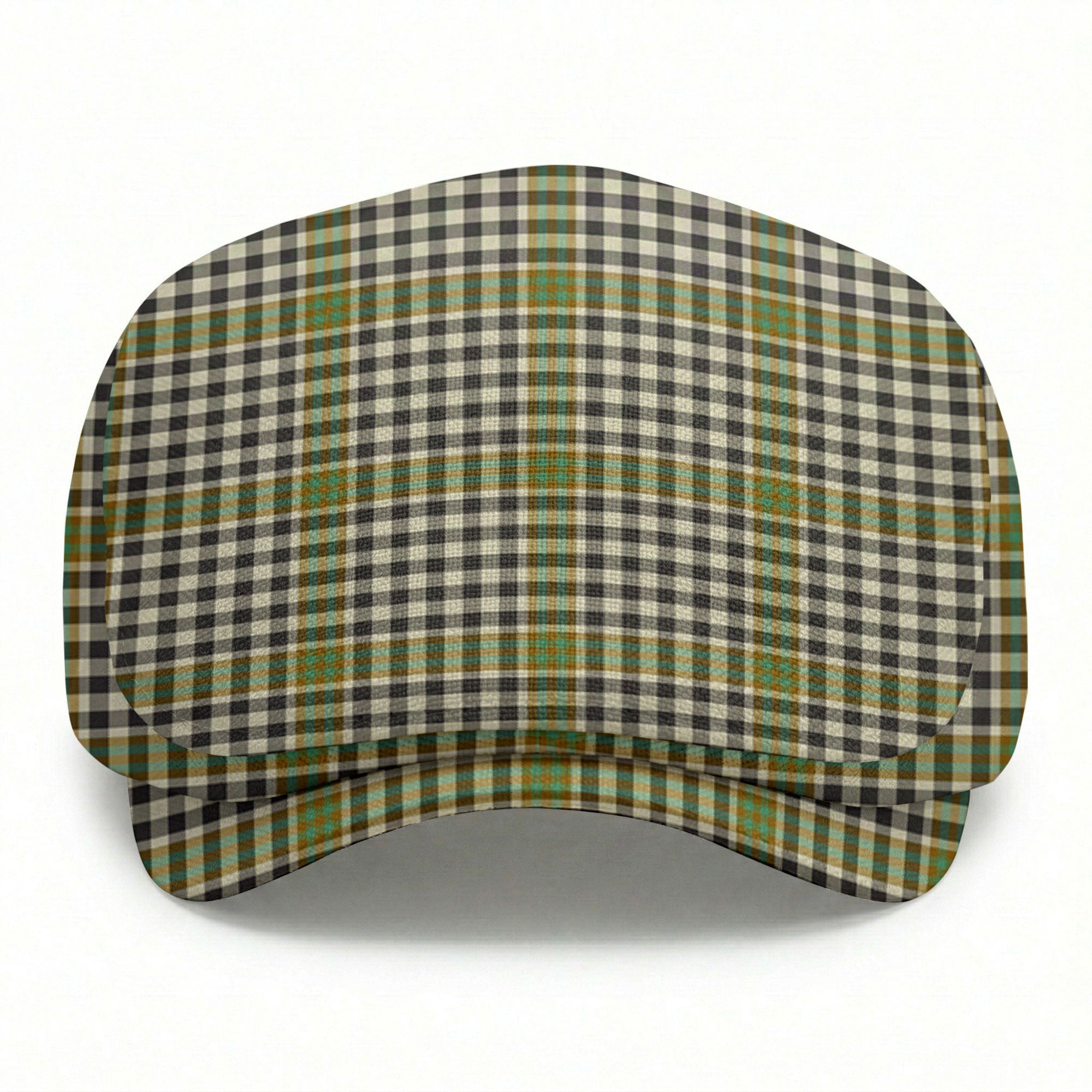 Burns Check Tartan Flat Caps