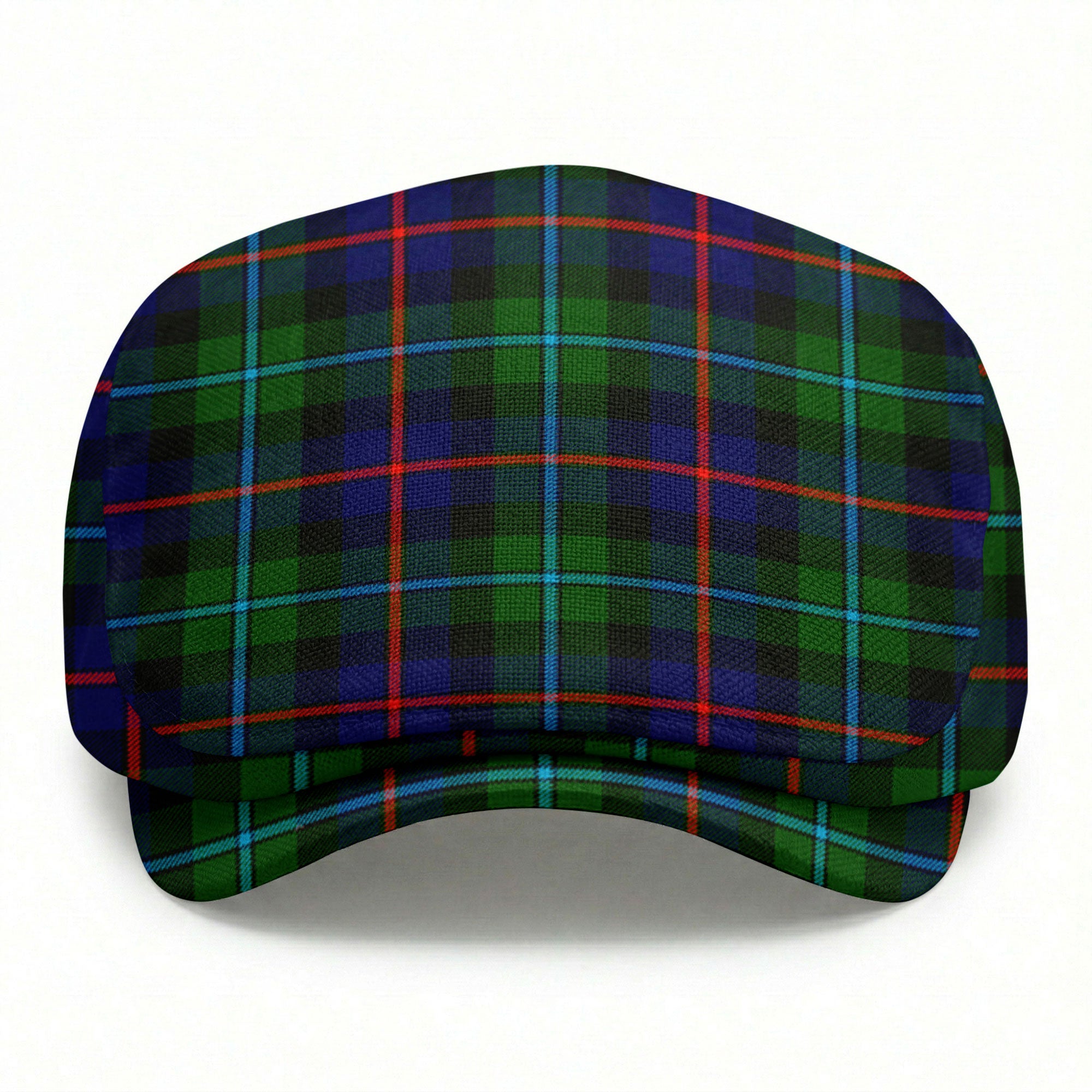 Calder (Calder-Campbell) Tartan Flat Caps