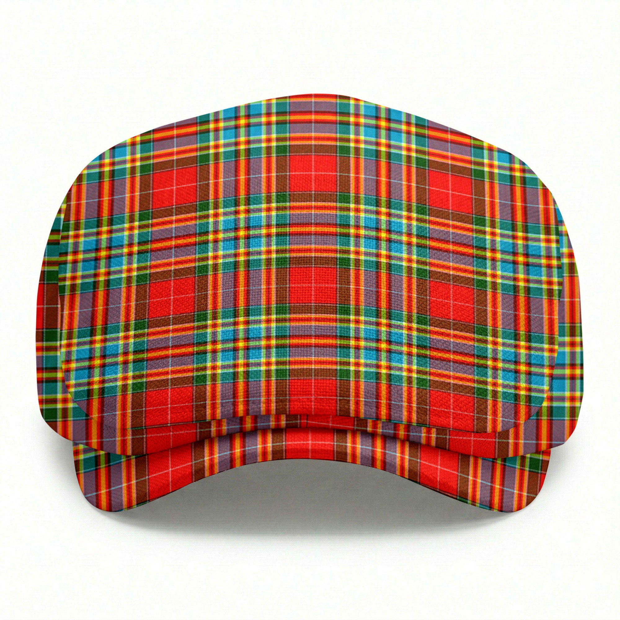 Chattan Tartan Flat Caps