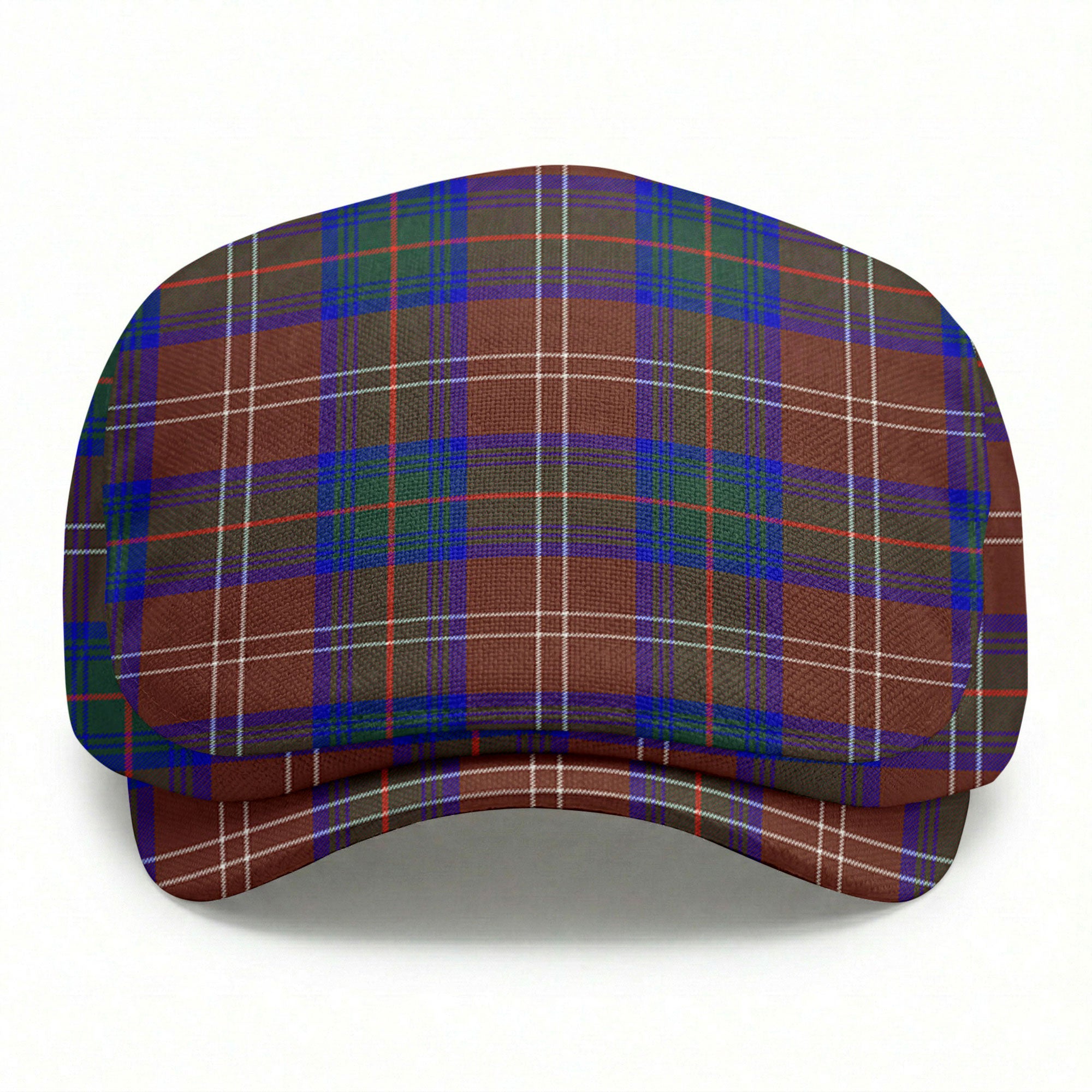 Chisholm Hunting Modern Tartan Flat Caps