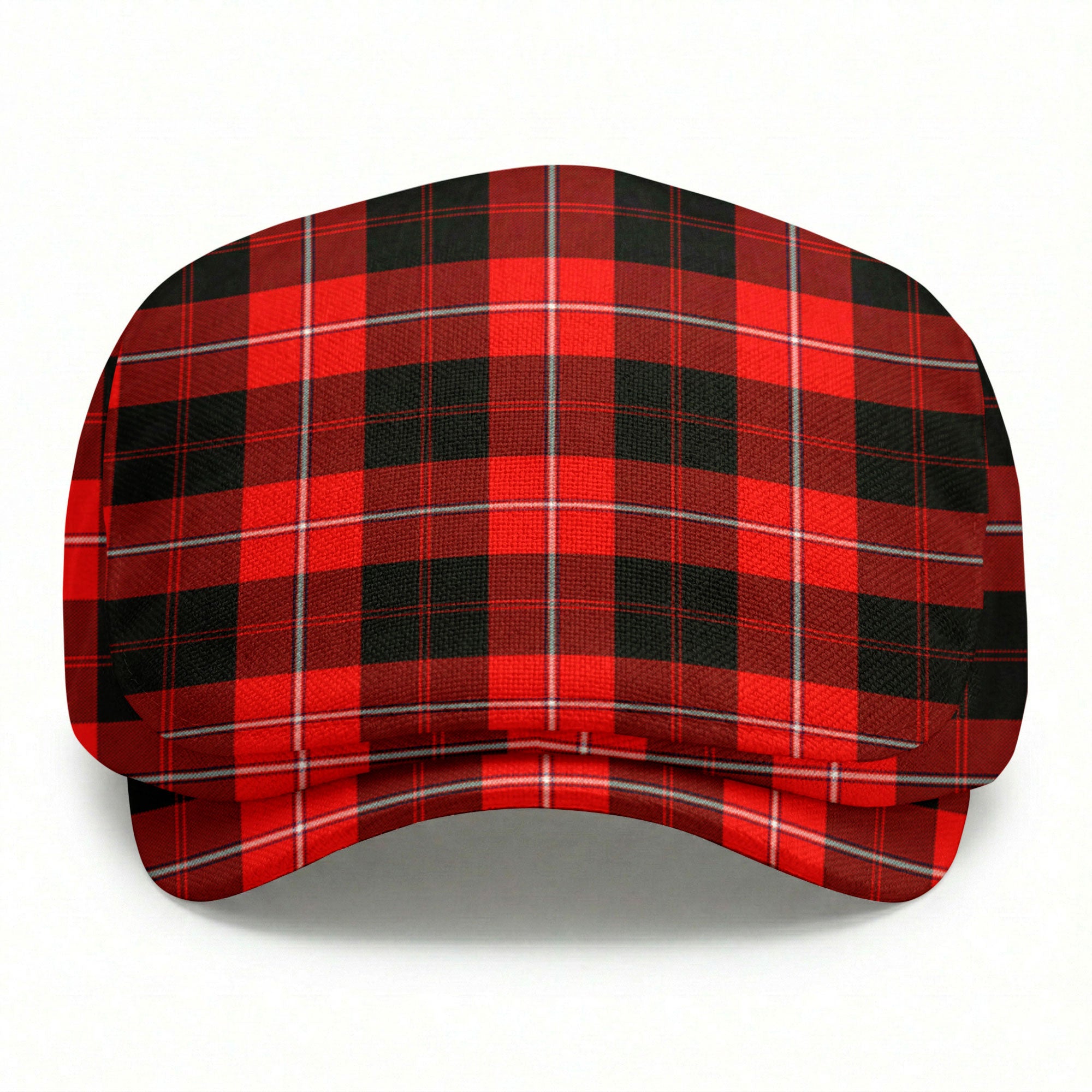 Cunningham Modern Tartan Flat Caps
