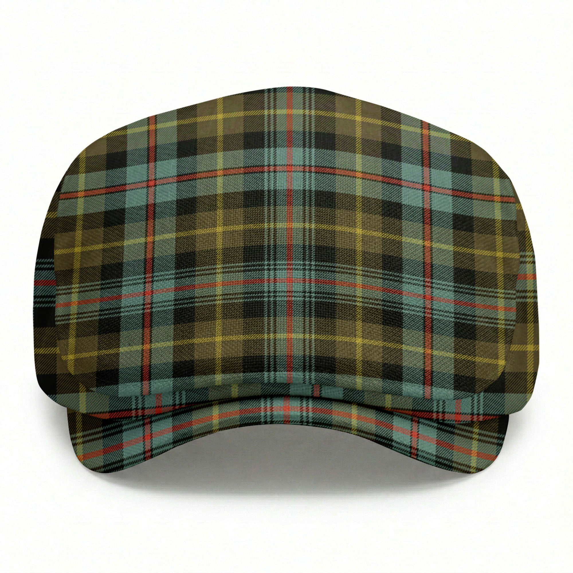 Farquharson Weathered Tartan Flat Caps