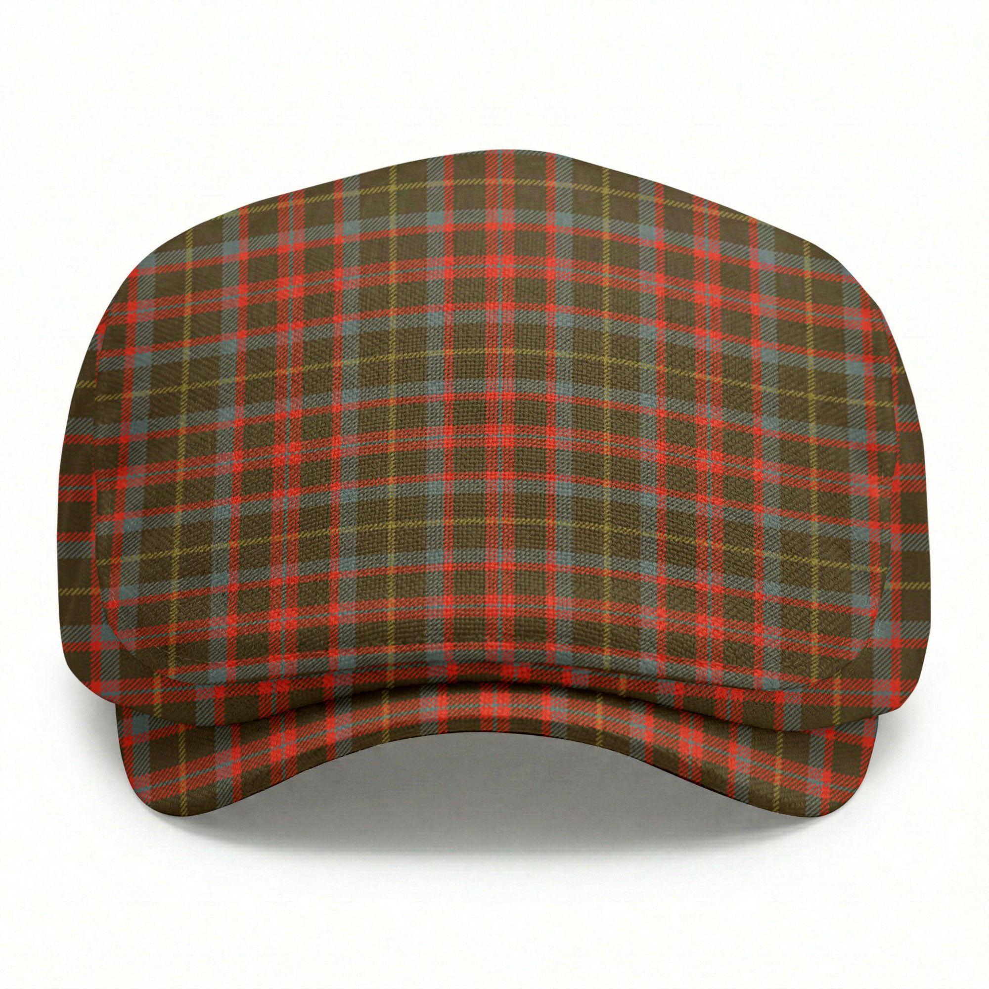 McKintosh Hunting Weathered Tartan Flat Caps