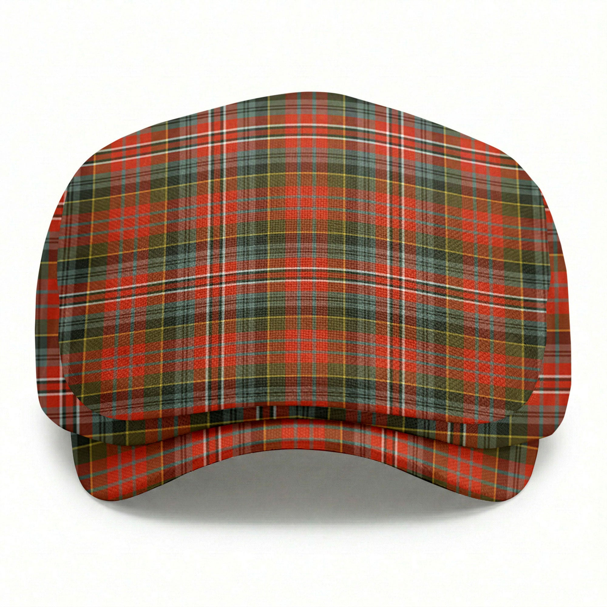 McPherson Weathered Tartan Flat Caps