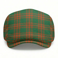 Menzies Green Ancient Tartan Flat Caps