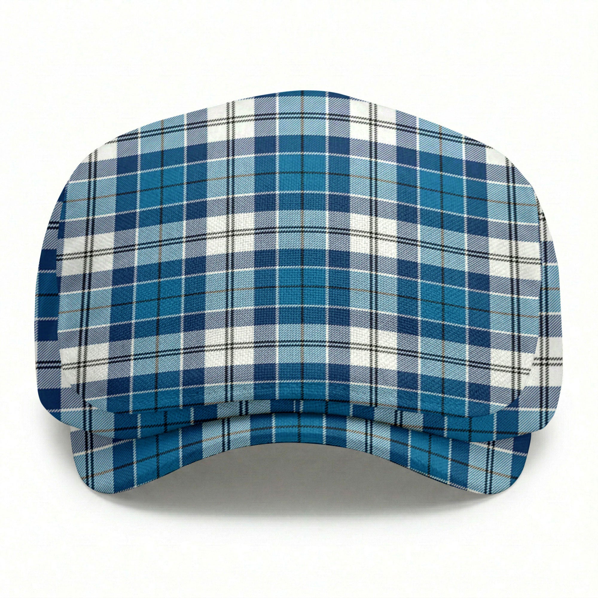 Roberton Tartan Flat Caps