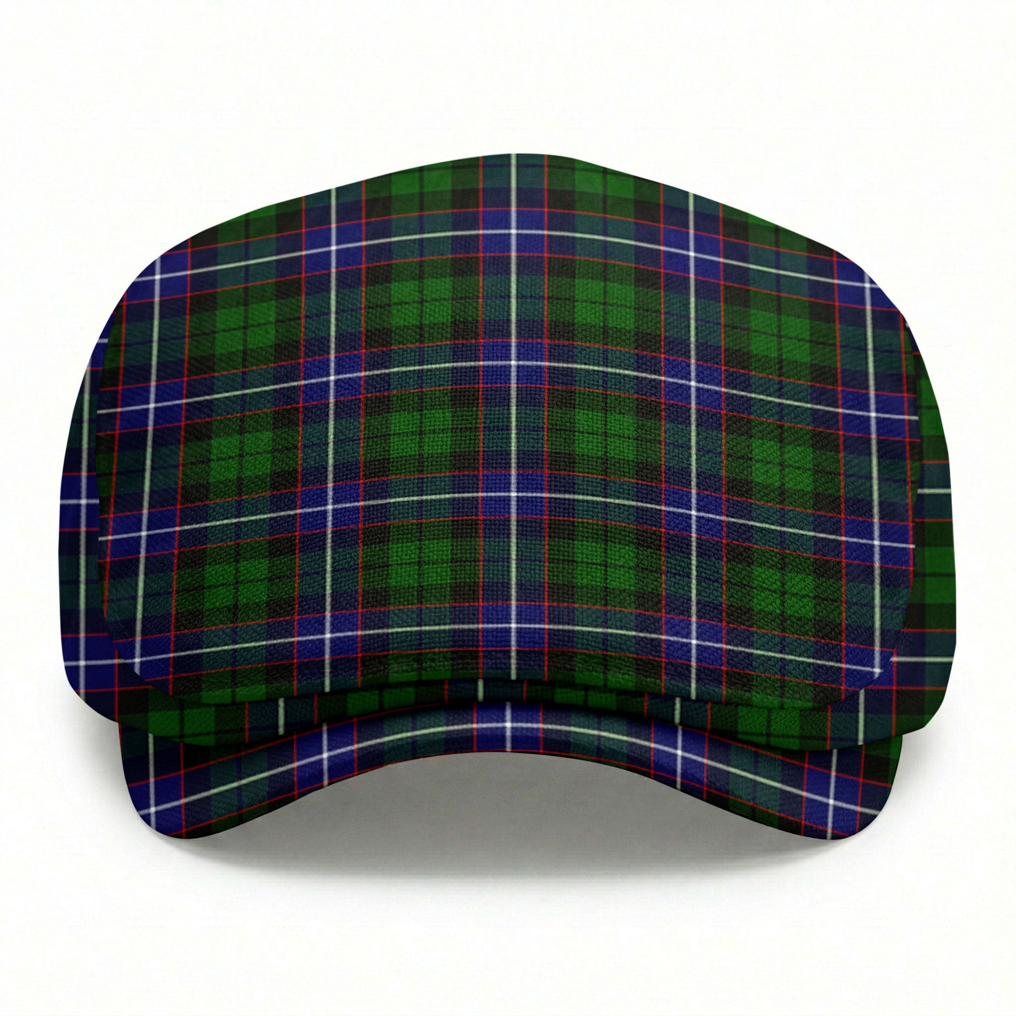 Russell Modern Tartan Flat Caps