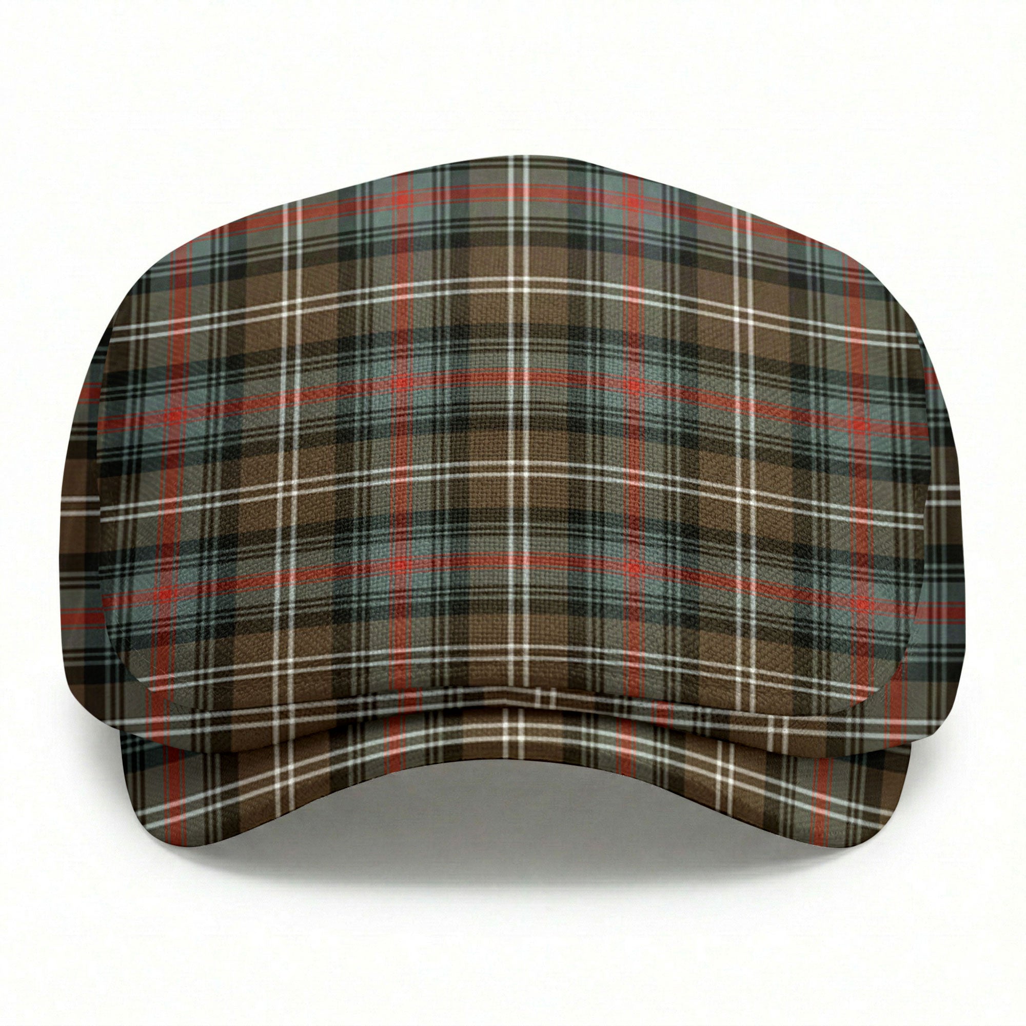 Sutherland Weathered Tartan Flat Caps