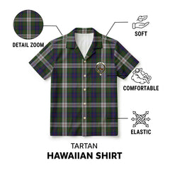 Blair Dress Tartan Crest Hawaiian Shirt