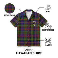 Cameron of Erracht Modern Tartan Crest Hawaiian Shirt