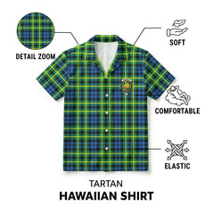 Campbell of Breadalbane Ancient Tartan Crest Hawaiian Shirt