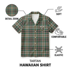 Craig Ancient Tartan Crest Hawaiian Shirt