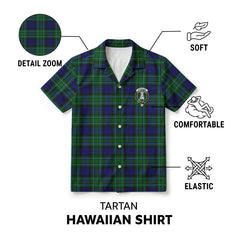 McCallum Modern Tartan Crest Hawaiian Shirt