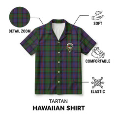 McDonald Tartan Crest Hawaiian Shirt