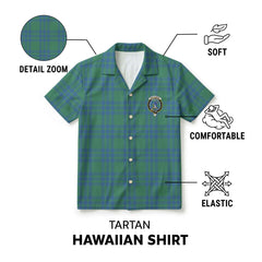 Montgomery Ancient Tartan Crest Hawaiian Shirt