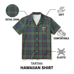 Nicolson Hunting Ancient Tartan Crest Hawaiian Shirt