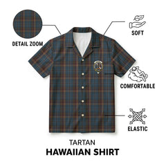 Renton Tartan Crest Hawaiian Shirt
