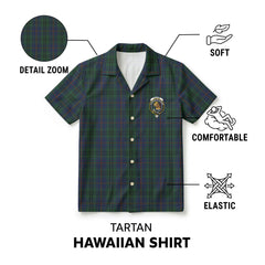 Walker Hunting Tartan Crest Hawaiian Shirt