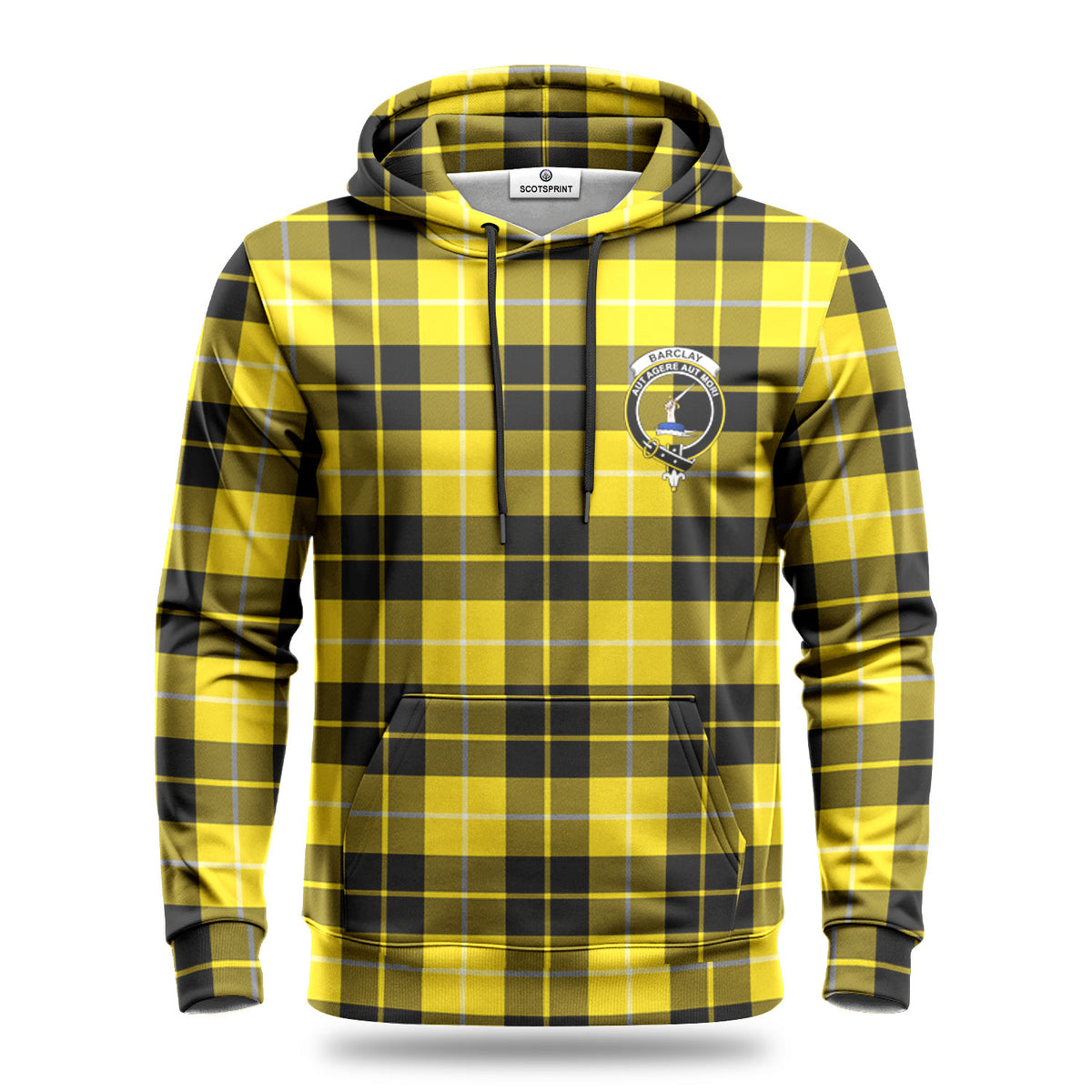 Barclay Dress Modern Tartan Crest Hoodie