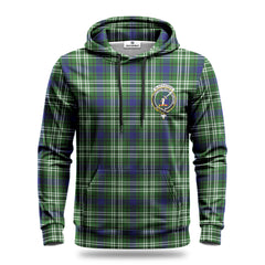 Blackadder Tartan Crest Hoodie