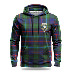 Calder (Calder-Campbell) Tartan Crest Hoodie