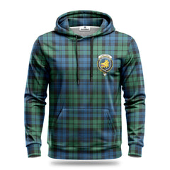 Campbell Ancient 02 Tartan Crest Hoodie