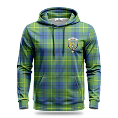 Johnson Ancient Tartan Crest Hoodie