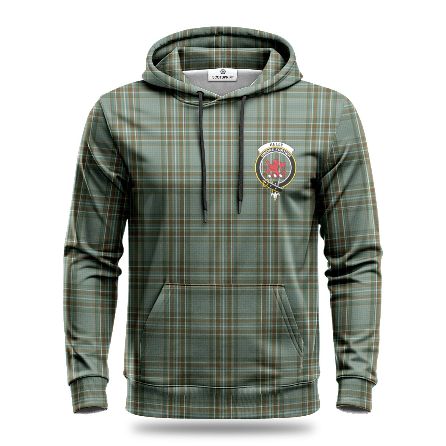 Kelly Dress Tartan Crest Hoodie