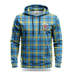 Laing Tartan Crest Hoodie