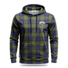 Laws Tartan Crest Hoodie