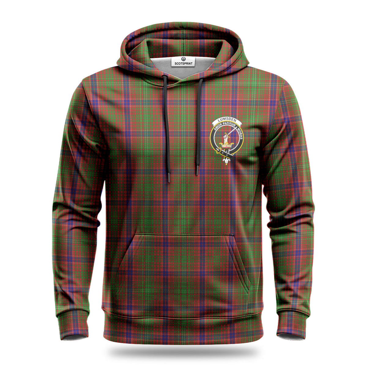 Lumsden Tartan Crest Hoodie