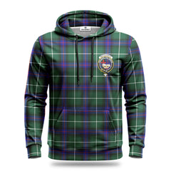 MacDonald of the Isles Hunting Modern Tartan Crest Hoodie