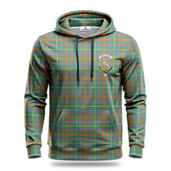 MacIntosh Hunting Ancient Tartan Crest Hoodie