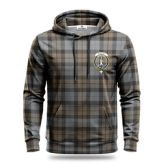 MacKay Weathered Tartan Crest Hoodie