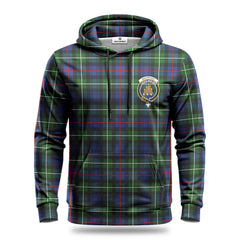 MacKenzie Modern Tartan Crest Hoodie