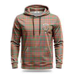 MacKinnon Ancient Tartan Crest Hoodie