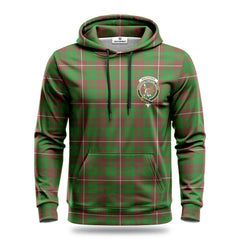 MacKinnon Hunting Modern Tartan Crest Hoodie