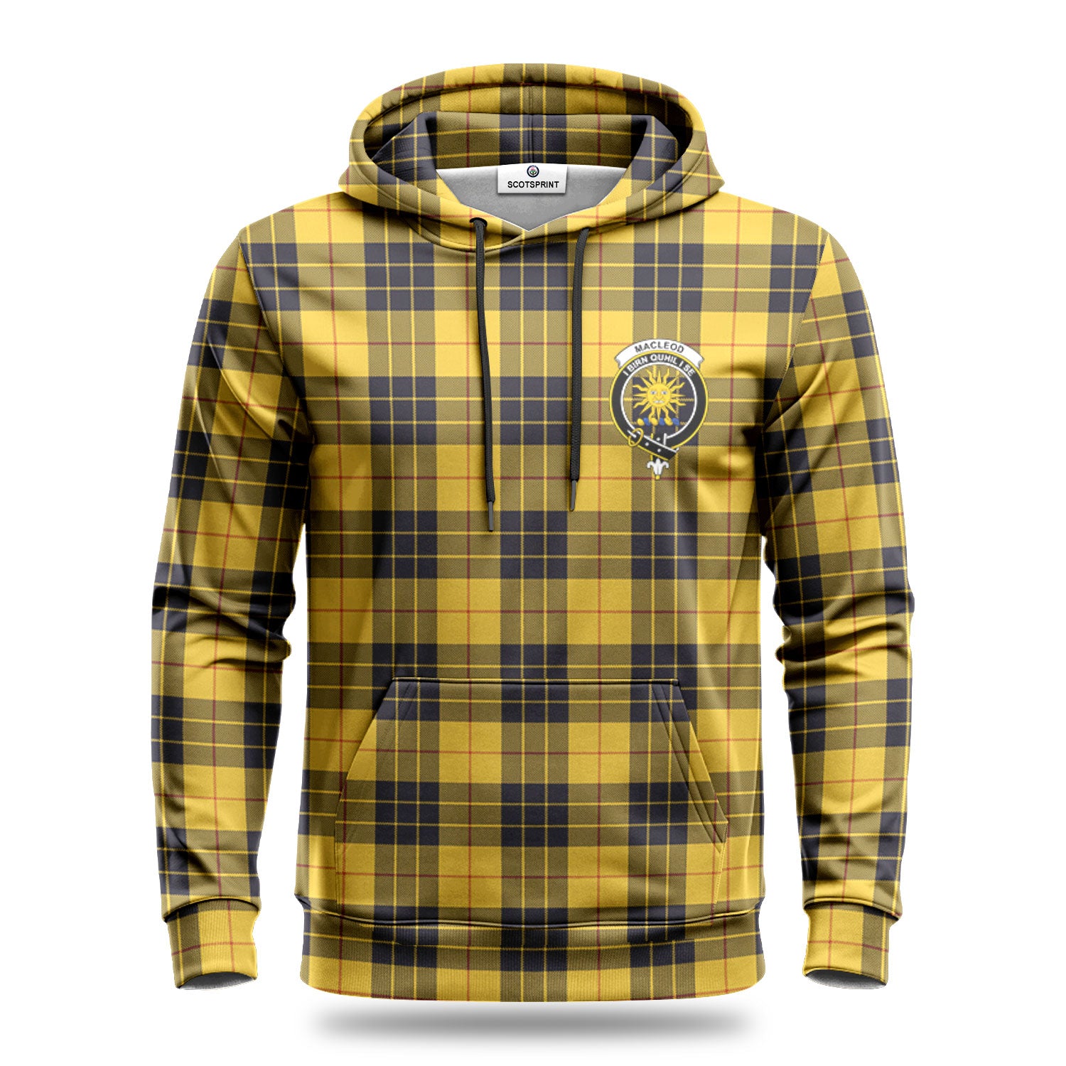 MacLeod of Lewis Ancient Tartan Crest Hoodie