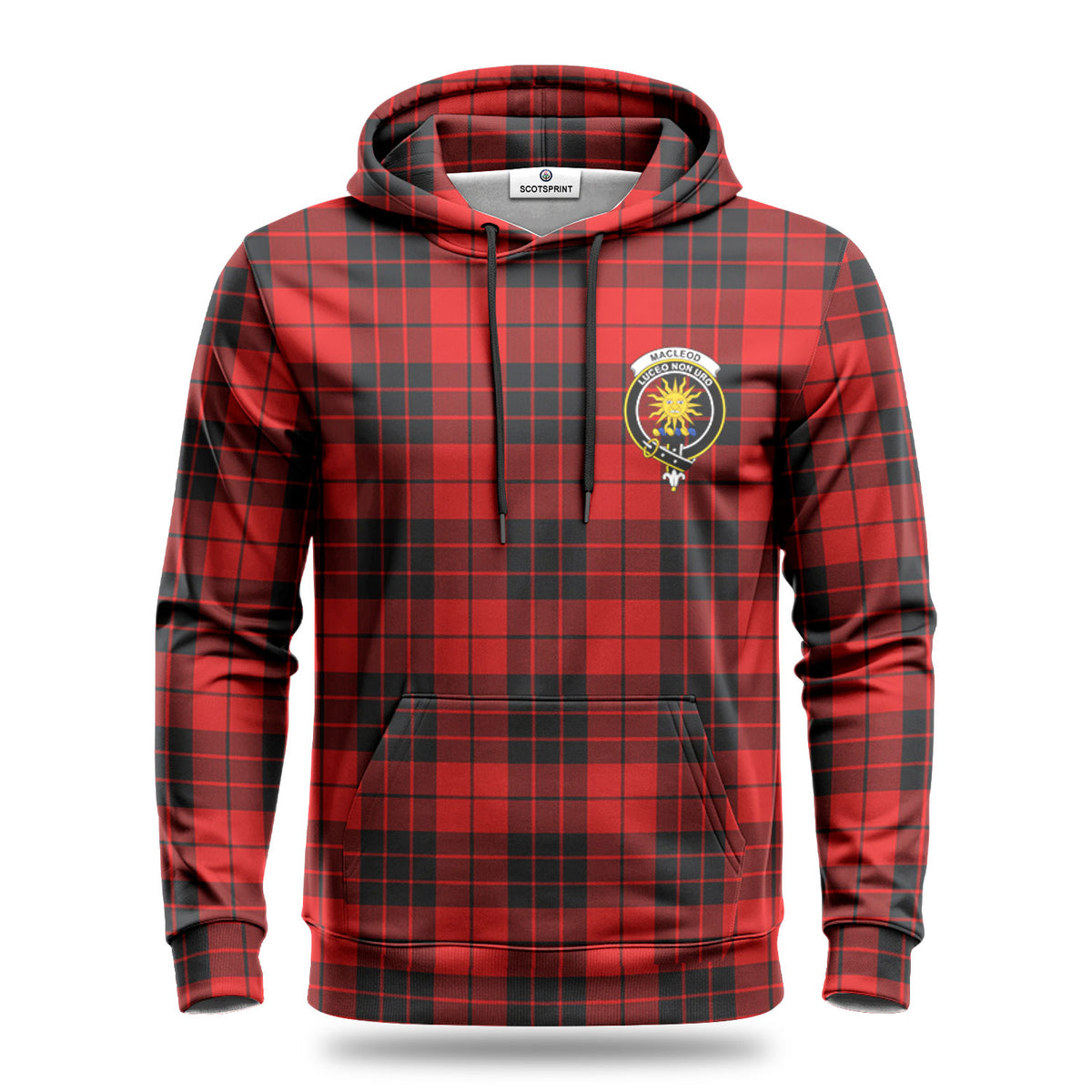 MacLeod of Raasay Tartan Crest Hoodie