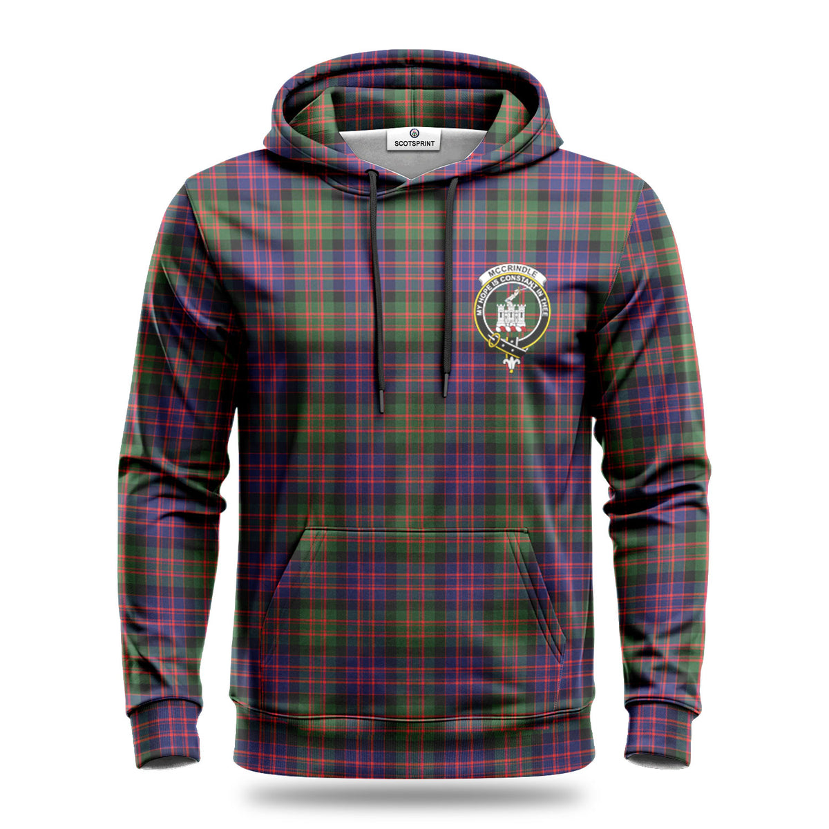 McCrindle Tartan Crest Hoodie