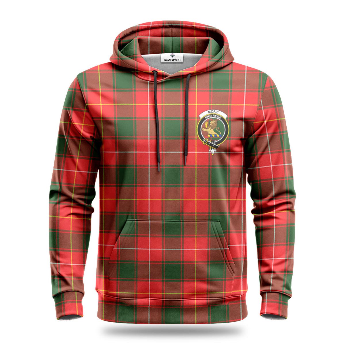 McFie Tartan Crest Hoodie