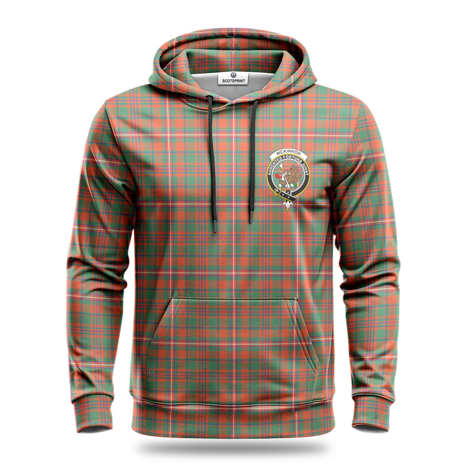 McKinnon Ancient Tartan Crest Hoodie