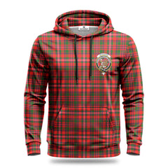 McKinnon Modern Tartan Crest Hoodie