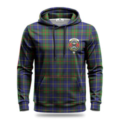 McLeod of Harris Modern Tartan Crest Hoodie