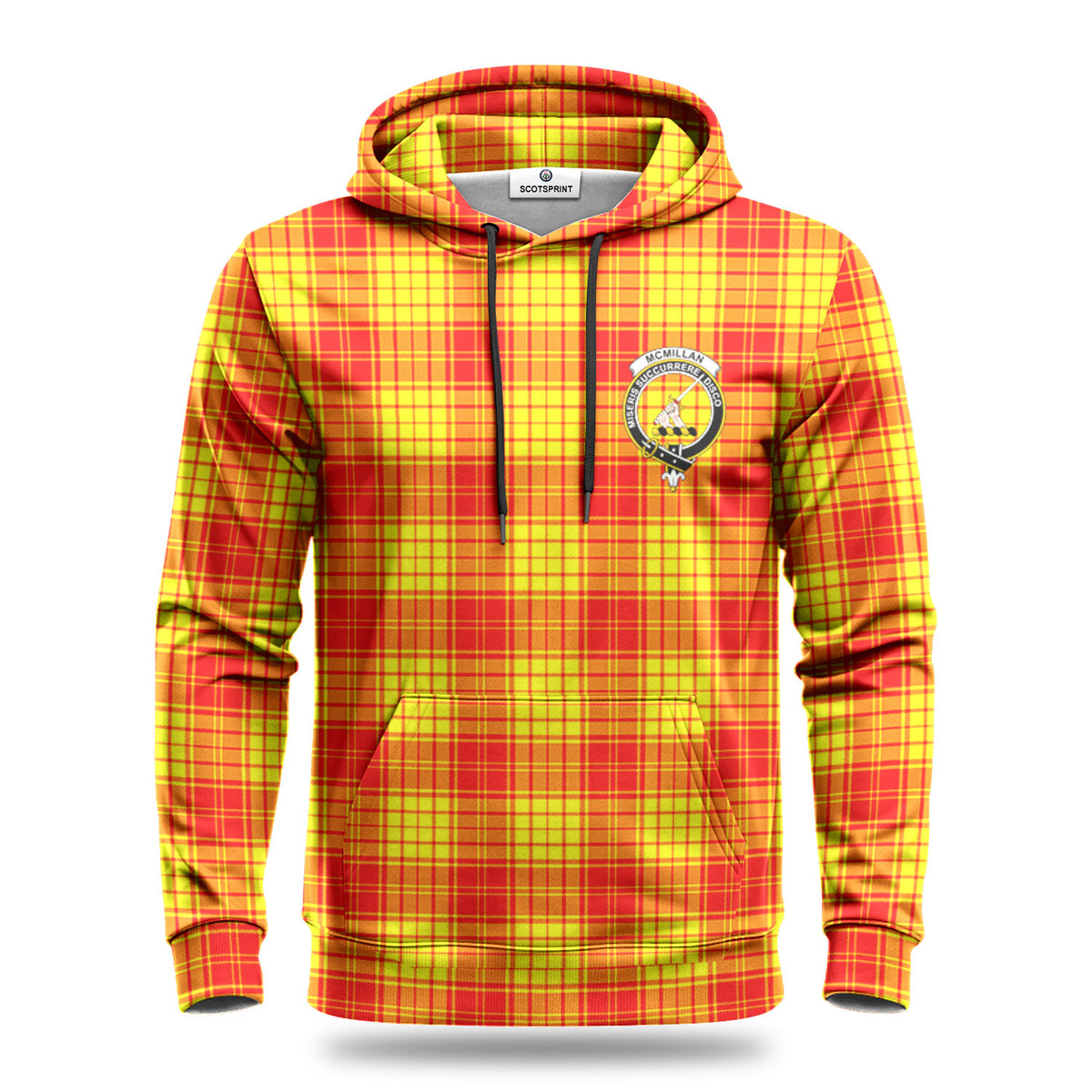 McMillan Clan Tartan Crest Hoodie