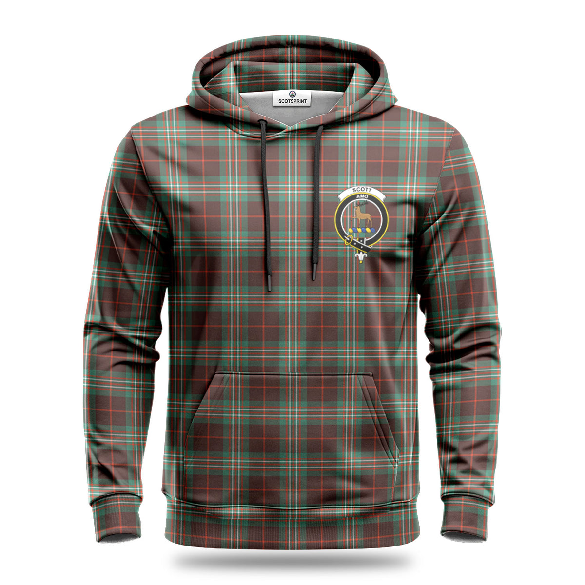 Scott Brown Ancient Tartan Crest Hoodie