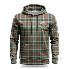 Thomson Hunting Modern Tartan Crest Hoodie