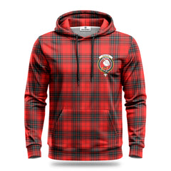 Wemyss Modern Tartan Crest Hoodie