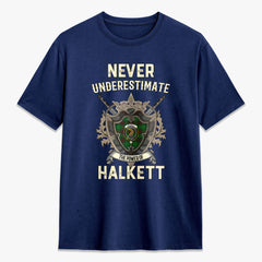 Halkett Tartan Crest 2D T-shirt - Never Underestimate Style