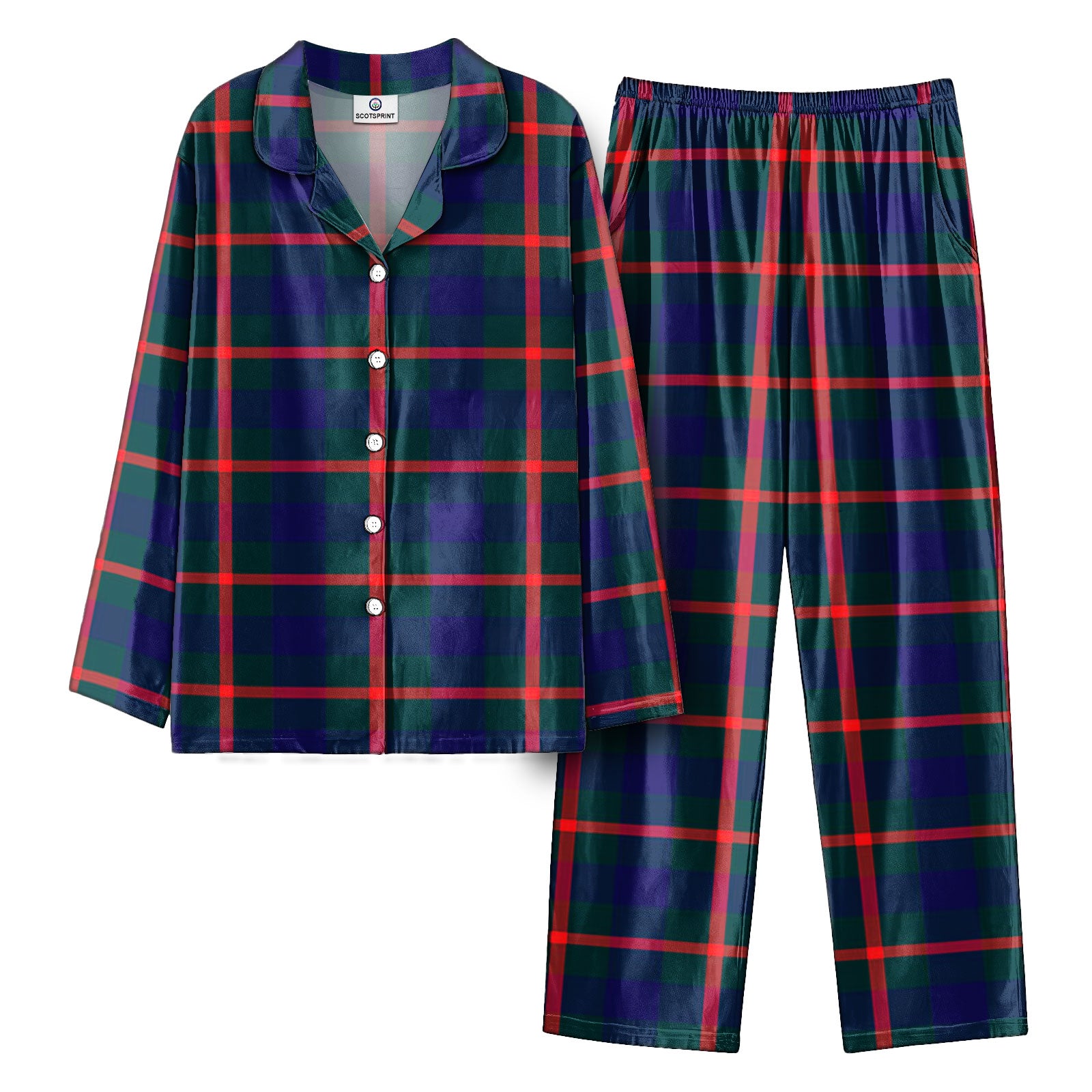 Agnew Modern Tartan Pajama Set